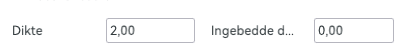 change the hight of your text and the dept it lays under ground you cant go lower then 0.1